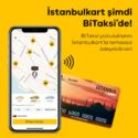 İstanbulkart ile BiTaksi'nin hayata geçirdiği iş birliği çerçevesinde BiTaksi kullanıcıları artık yolculuklarını İstanbulkart ile ödeyebilecek.