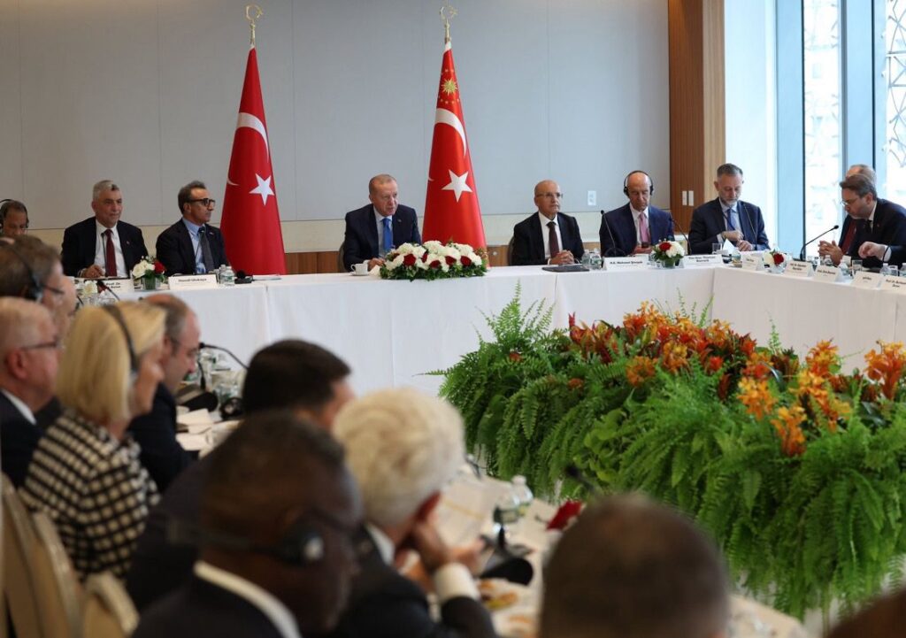 Cumhurbaşkanı Erdoğan ve ABD’li CEO’lar New York’ta bir araya geldi