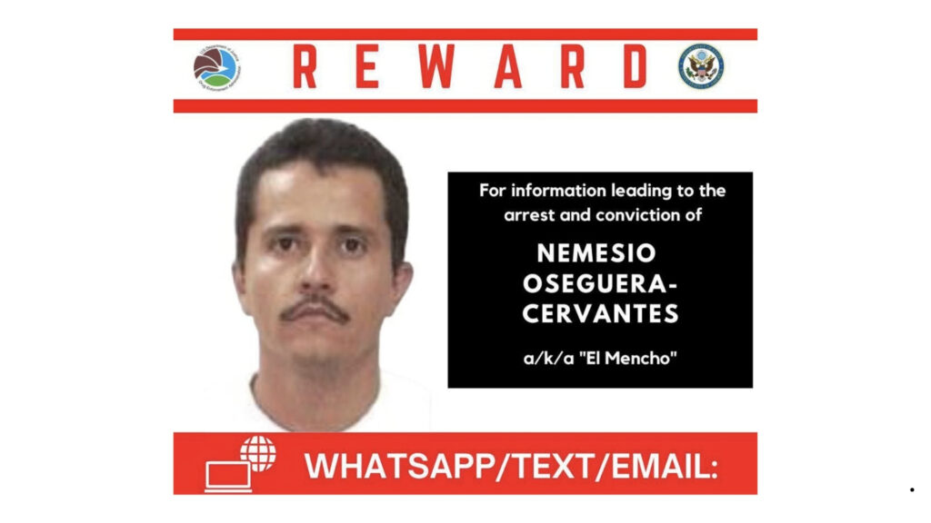 El Mencho, Jalisco New Generation Cartel (CJNG) adlı örgütün kurucusu ve lideriydi. Son on yılda CJNG, Meksika’nın en güçlü ve en şiddet yanlısı suç örgütlerinden biri haline geldi. ABD Uyuşturucuyla Mücadele Dairesi (DEA), kartelin ABD’nin 50 eyaletinin tamamında faaliyet gösterdiğini değerlendiriyor.