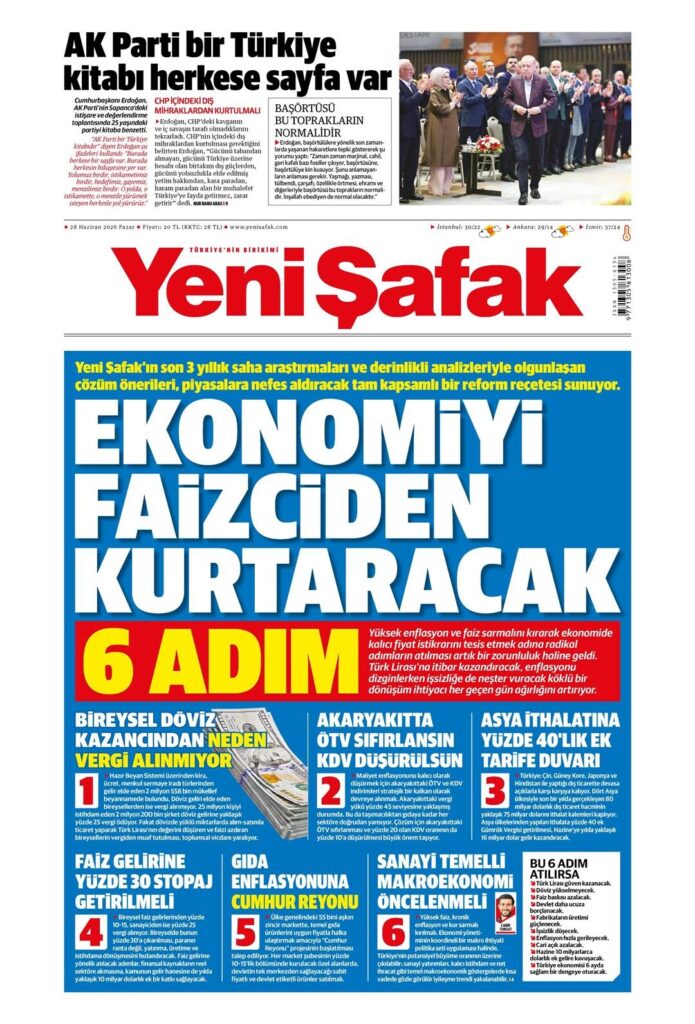 Türkiye’de ekonomi tartışmaları artık yalnızca resmi açıklamalar ve piyasa verileri üzerinden değil, aynı zamanda medya manşetleri üzerinden de okunuyor. Son dönemde özellikle Yeni Şafak gazetesinin ekonomi başlıkları, bu yeni görünür alanın en dikkat çeken örneklerinden biri haline geldi.